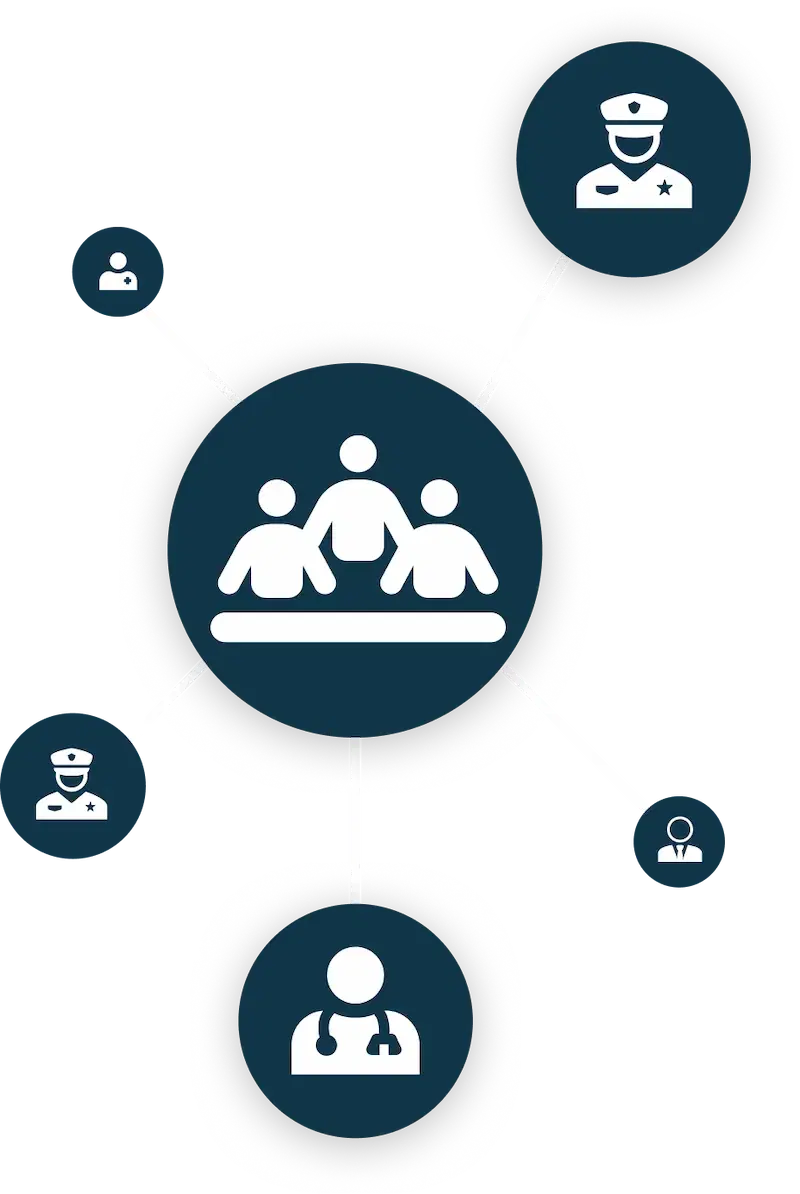 People working together for change illustration